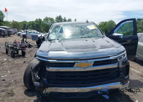 2022 Chevrolet Silverado 1500 4Wd Short Bed Lt With 2Fl from USA, damaged, VIN 1GCPDKEK1NZ577387